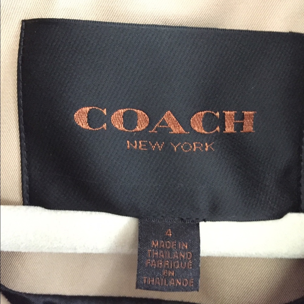 Coach Modern Icon Trench Coat (brand new) - Picture 6 of 7
